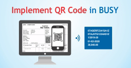 Implementing QR Code in BUSY